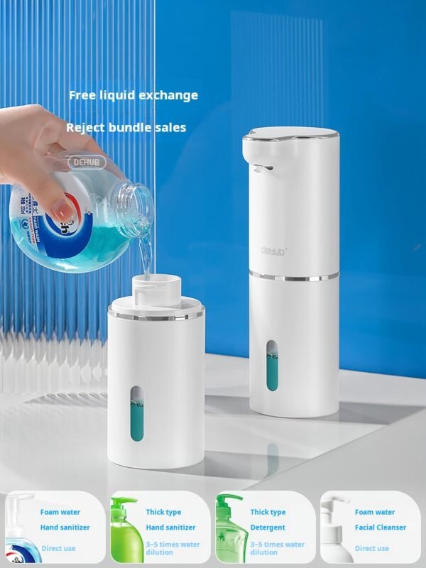 Automatic sensor hand sanitizer dispenser, smart electric foam dispenser, automatic dishwashing liquid dispenser - Image 3