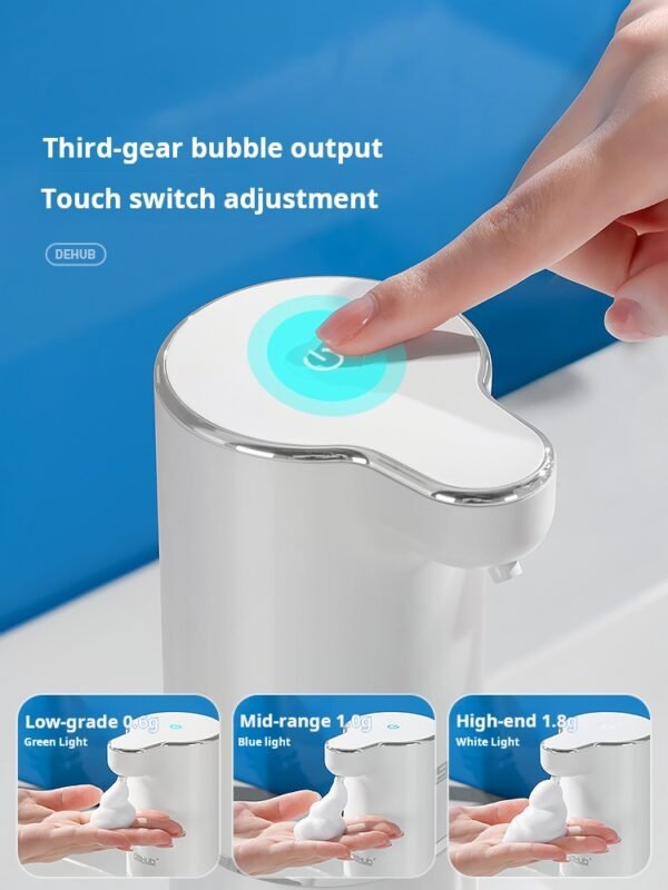 Automatic sensor hand sanitizer dispenser, smart electric foam dispenser, automatic dishwashing liquid dispenser - Image 4